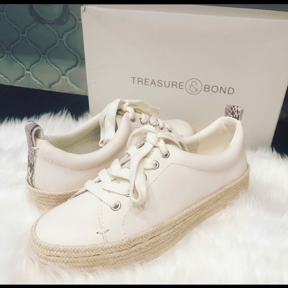 Treasure & Bond platform espadrille sneakers